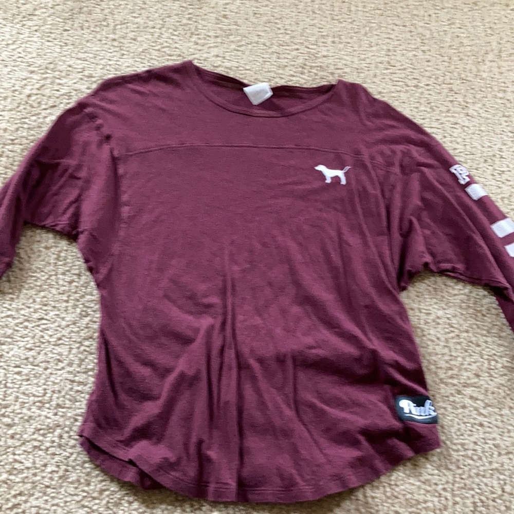 Pink Victoria Secret shirt. Sz small